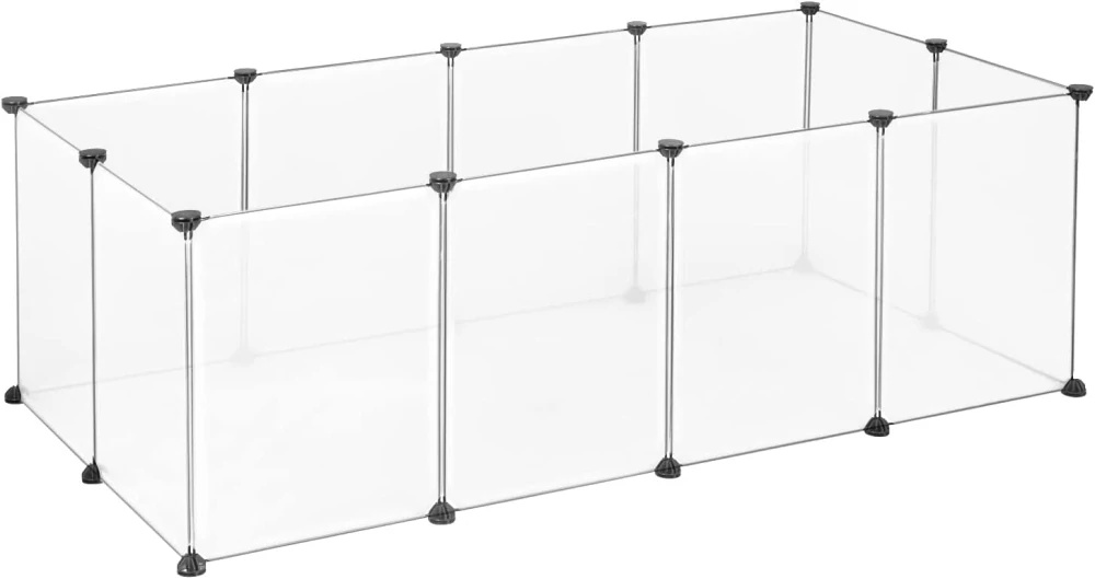 EUGAD výběh pro králíka 145 x 75 x 46 cm 0034WL