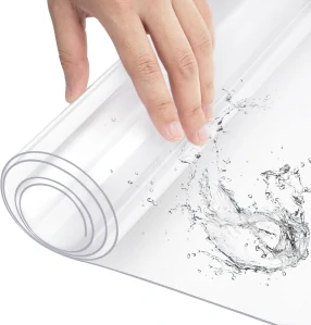 WOLTU Fólie na stůl 1mm voděodolný transparentní ubrus, 100x200cm