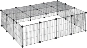 EUGAD výběh pro králíka morče 147 x 111 x 37 cm 0012WL