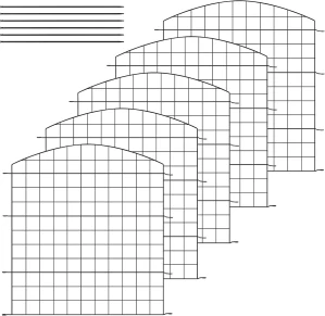 WOLTU jezírkový plot, zahradní plot
