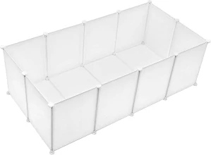 EUGAD výběh pro králíky  142 x 72 x 45 cm 0028WL