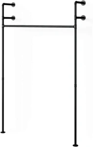 otevřená šatní skříň 120 x 220 cm