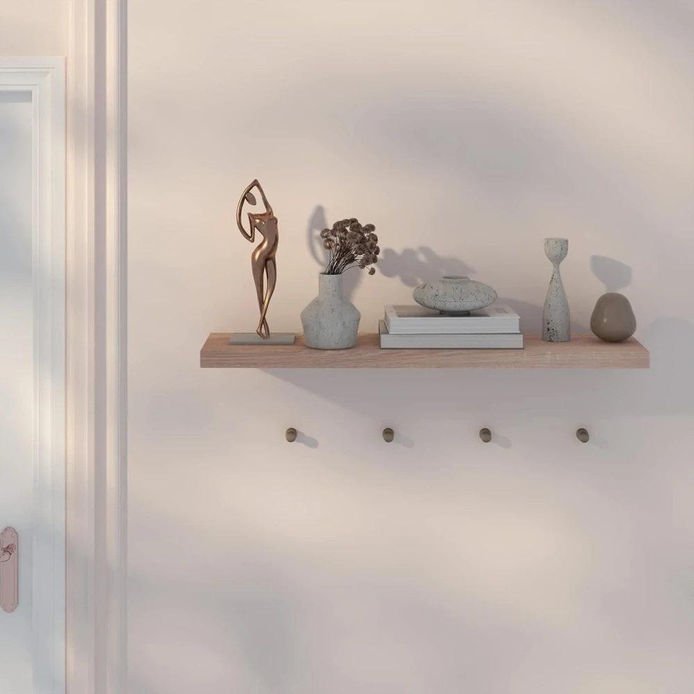 EUGAD 0118QJ nástěnná police, police na knihy