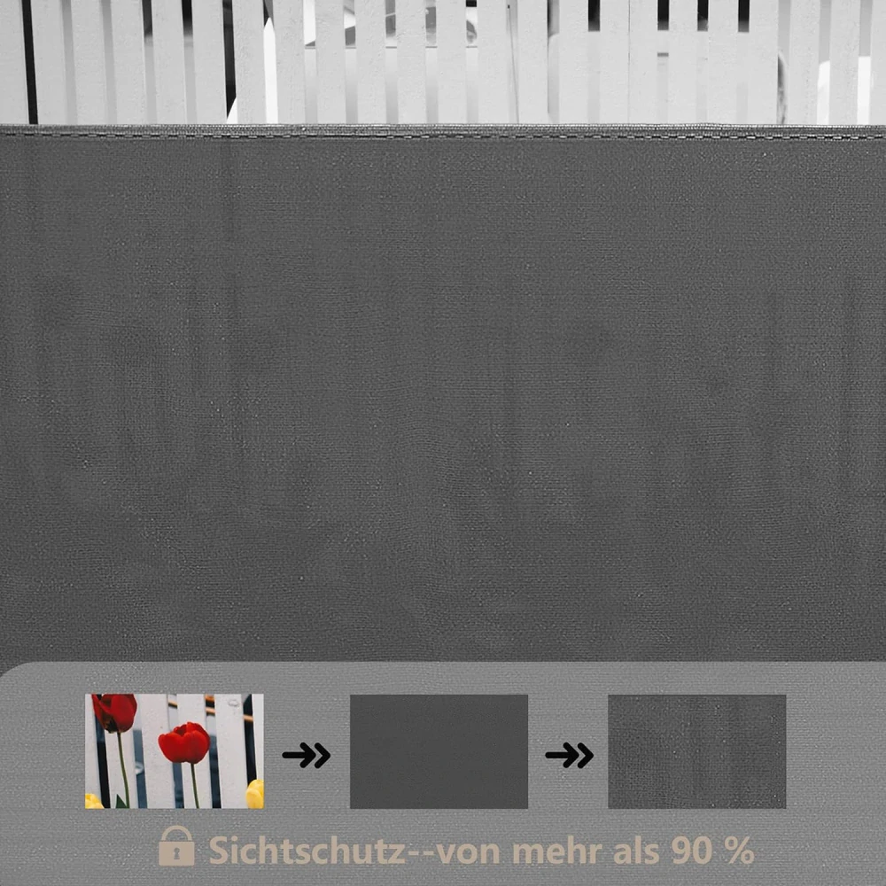 WOLTU - Stínící síť HDPE 180 g/m² - 1,5 x 15 m 