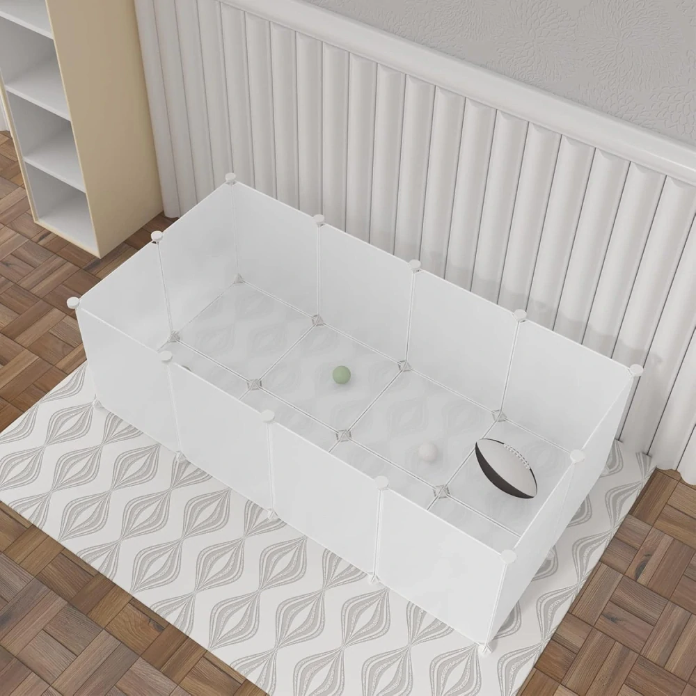 EUGAD výběh pro králíky  142 x 72 x 45 cm 0028WL