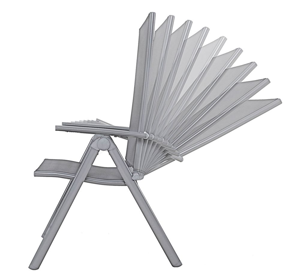 Hliníková skládací židle