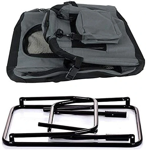 EUGAD 0112HT Skládací přepravní klec pro malé psy