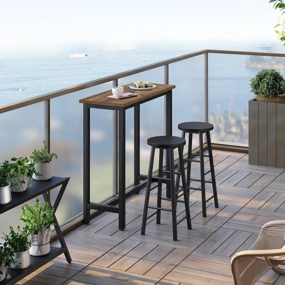 Barový stůl Bistro Stůl Jídelní  100 x 40 x 100 cm (Š x H x V)