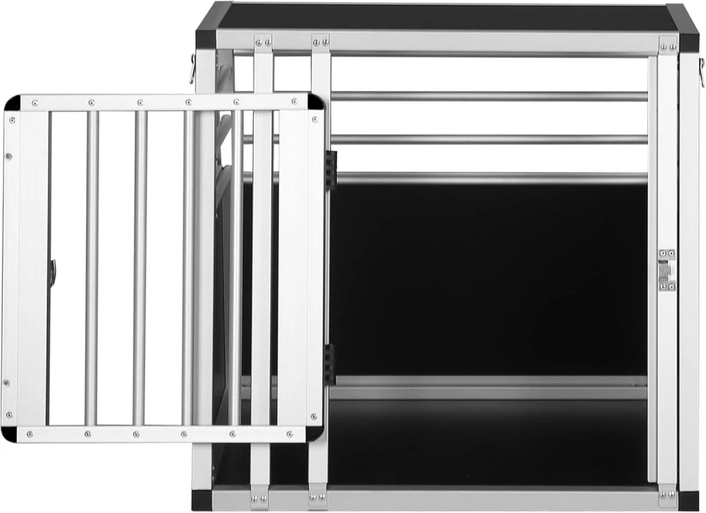 Hliníkový přepravní box pro psy Š 60 x V 55 x H 50 cm