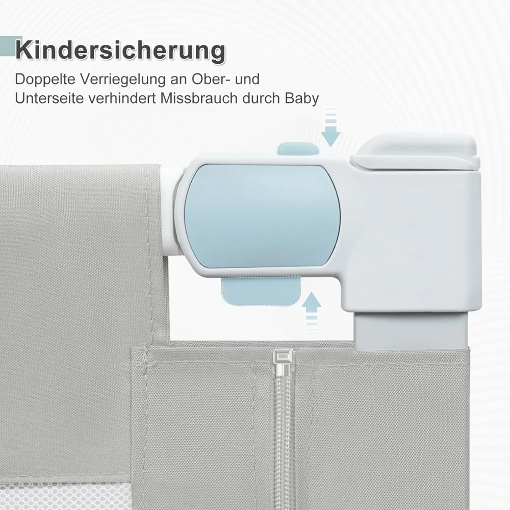 WOLTU zábradlí na postel, 150 cm