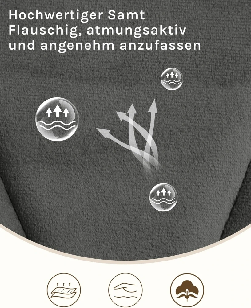 Jídelní židle Lestarain, sada 6 kusů s opěradlem