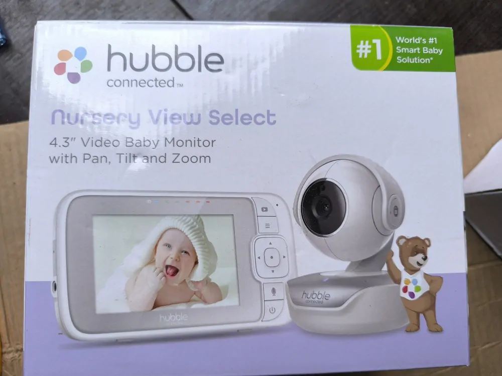 Hubble Nursery View Select 4,3palcová video chůvička