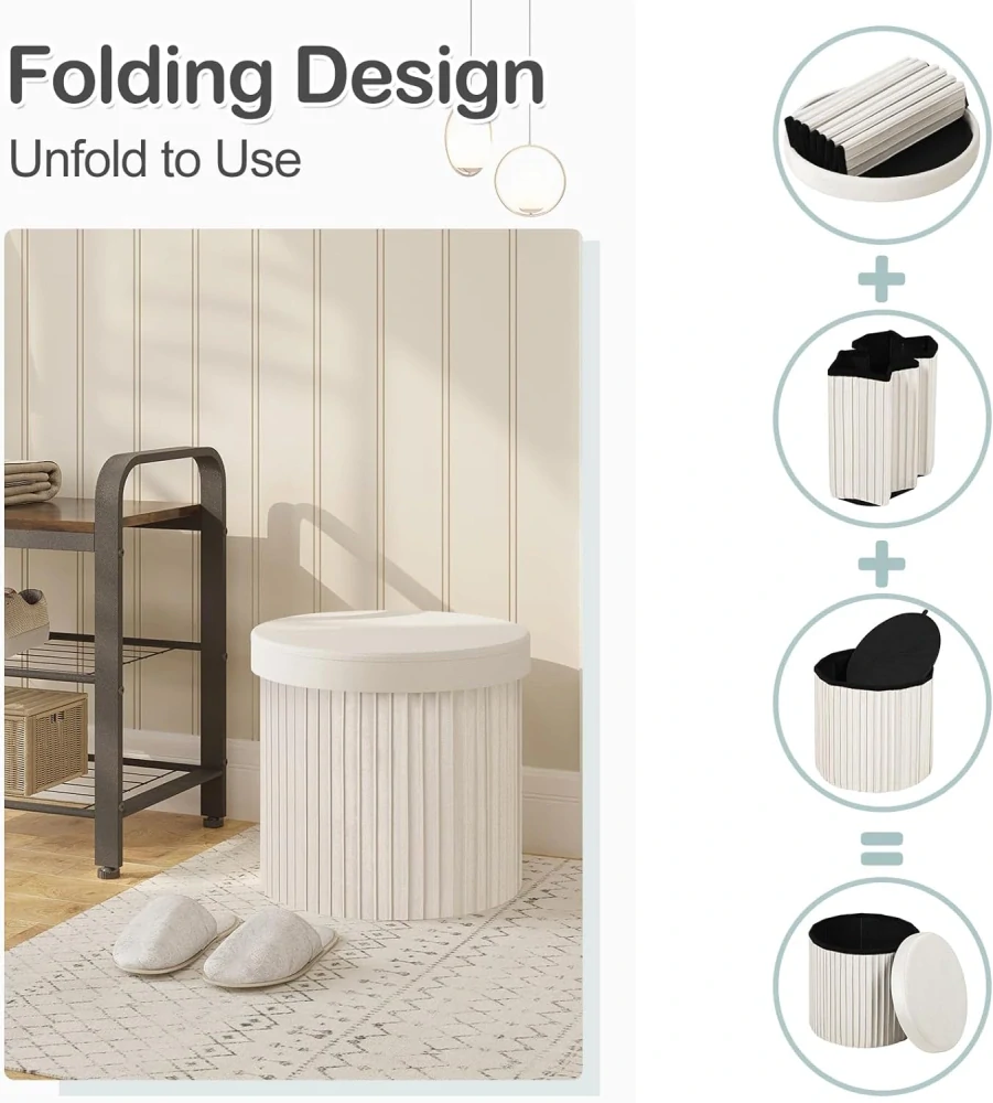 WOLTU taburet s úložným prostorem