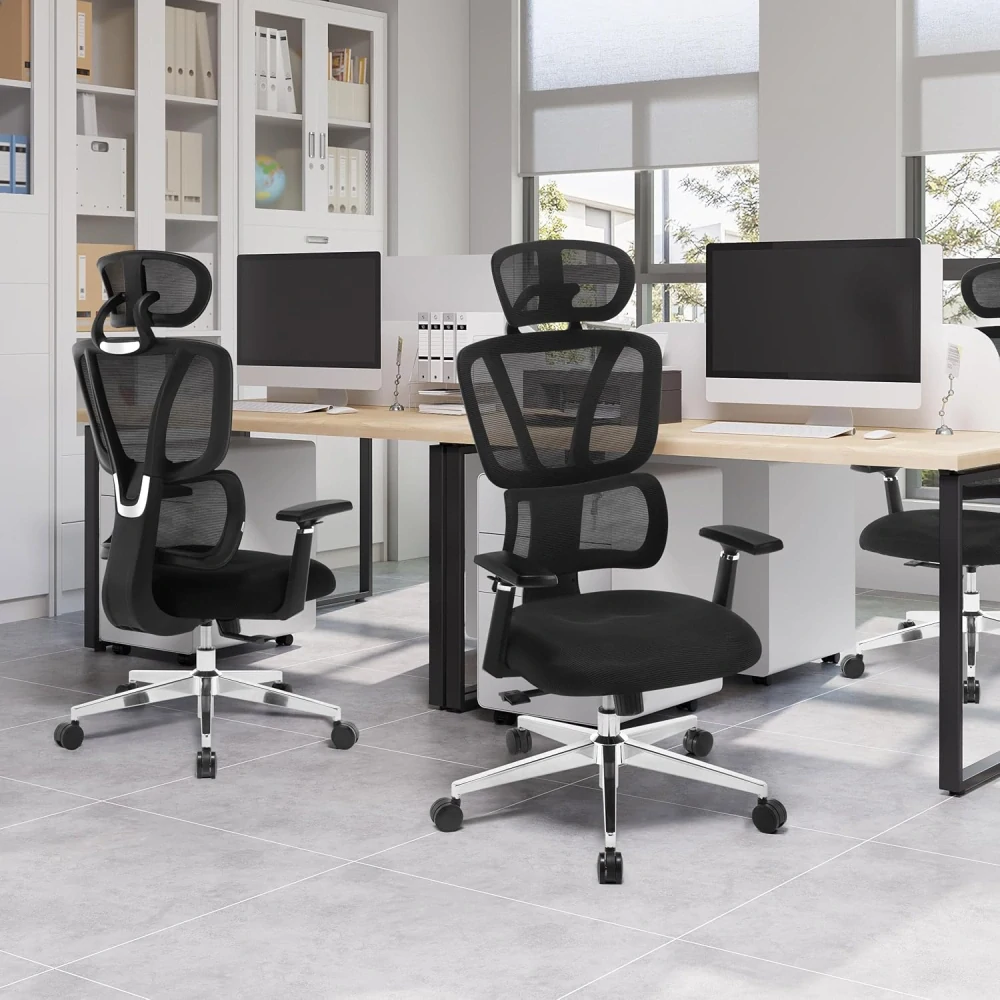 Kancelářská židle WOLTU, ergonomická otočná židle