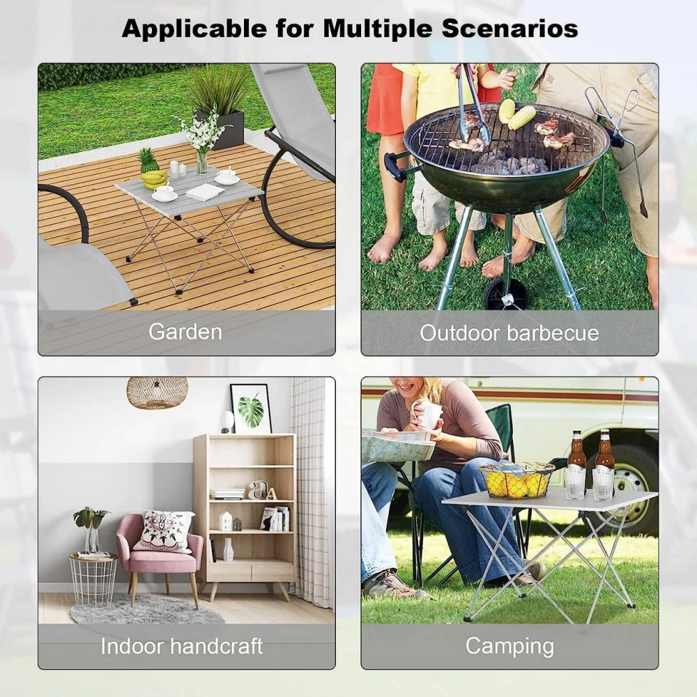 Hliníkový kempingový stůl WOLTU skládací