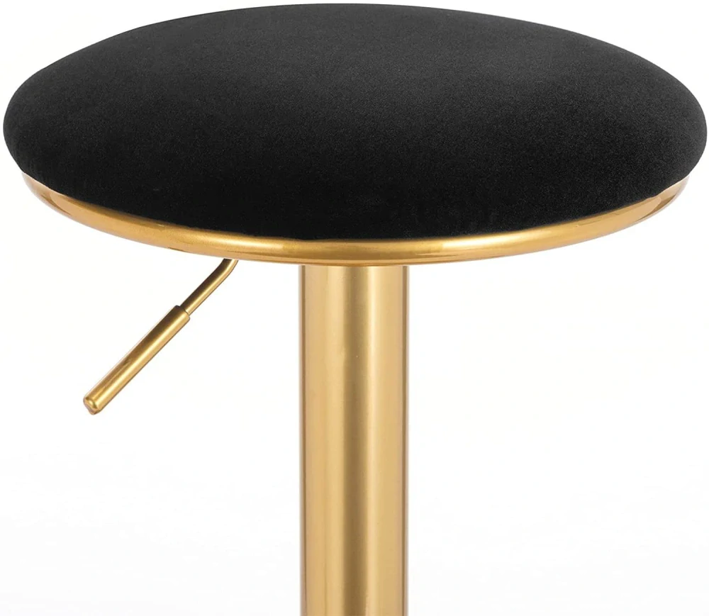 Sada 2 ergonomických barových židlí s podnožkou, otočná o 360°
