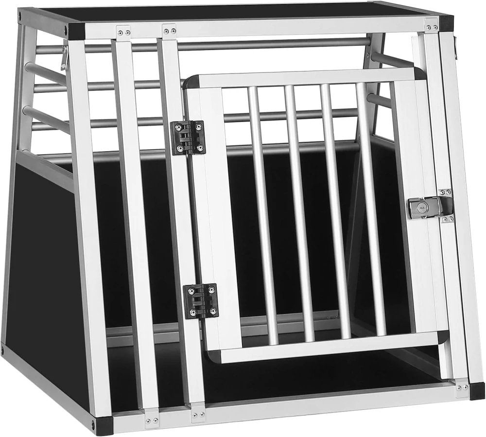 Hliníkový přepravní box pro psy Š 60 x V 55 x H 50 cm