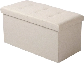 WOLTU taburet s úložným prostorem,76x37,5x38cm